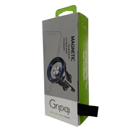 Gripqi Strong Magnetic Vent Hook Holder Fits Magsafe XMV-16